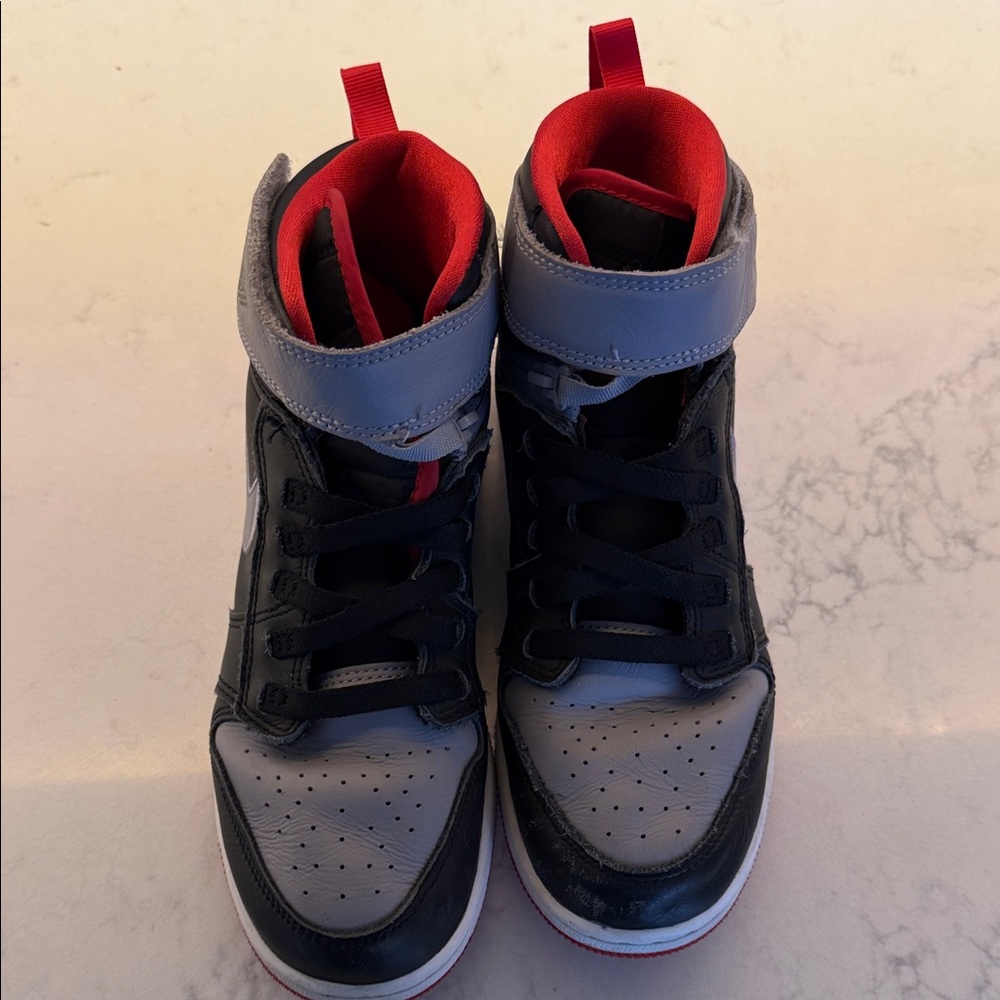 Jordan 1 High-Top Sneakers - Black and Gray